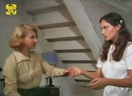 Com Selma Egrei em cena de Sexo, sua única arma (1981), de Geraldo Vietri