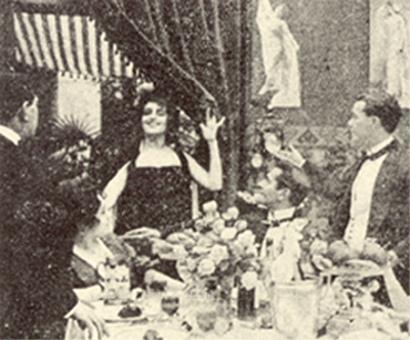 Cena de Lucíola, 1916, Franco Magliani